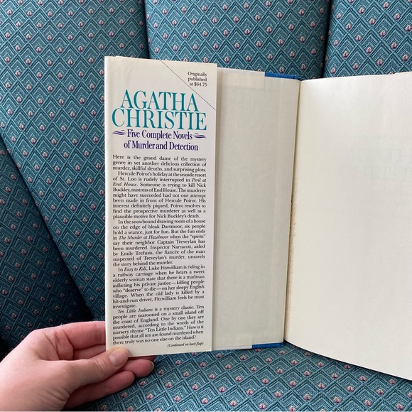 Five Complete Novels of Murder And Detection by Agatha Christie. Vintage 1986 - Picture 3 of 8